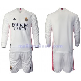 Maillot de Foot Real Madrid Domicile 2020-21 Manches Longues - Enfant